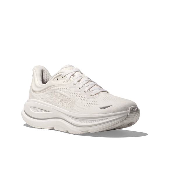 Hoka Women's Bondi 9 - White/White Size 10 Wide - Picture 1 of 5